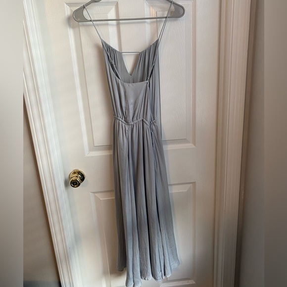 Urban Outfitters Bibi Satin Midi Dress - Size M - Picture 7 of 9